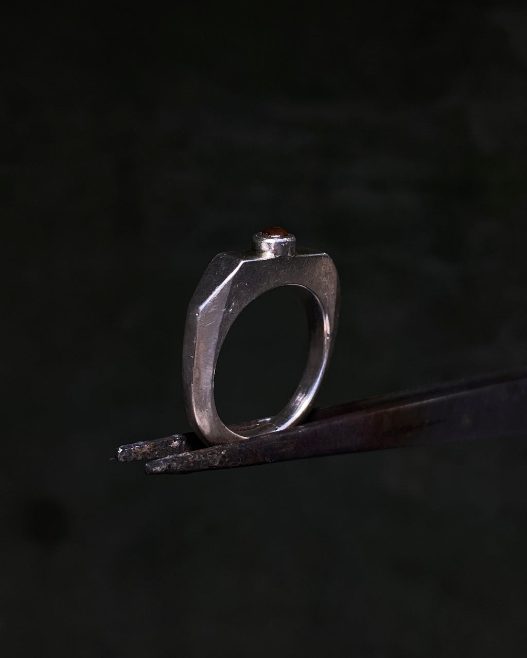 Zircon ring