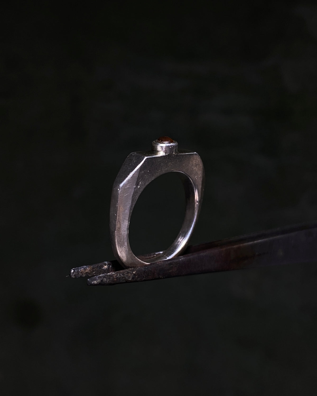 Zircon ring