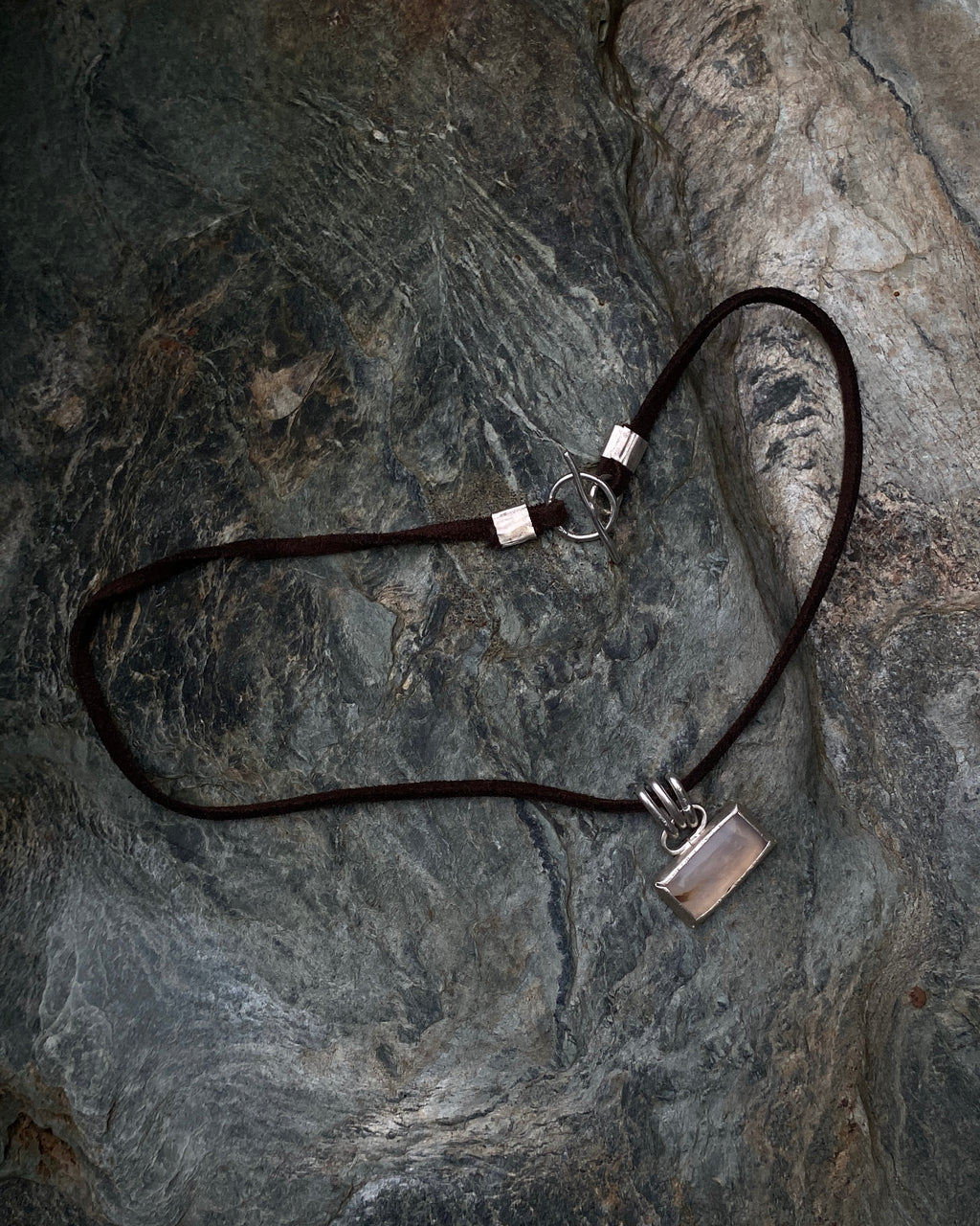 Chalcedony necklace