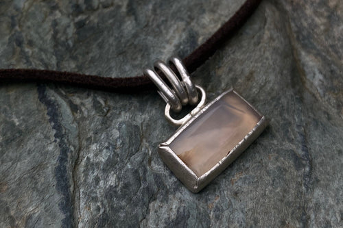 Chalcedony necklace