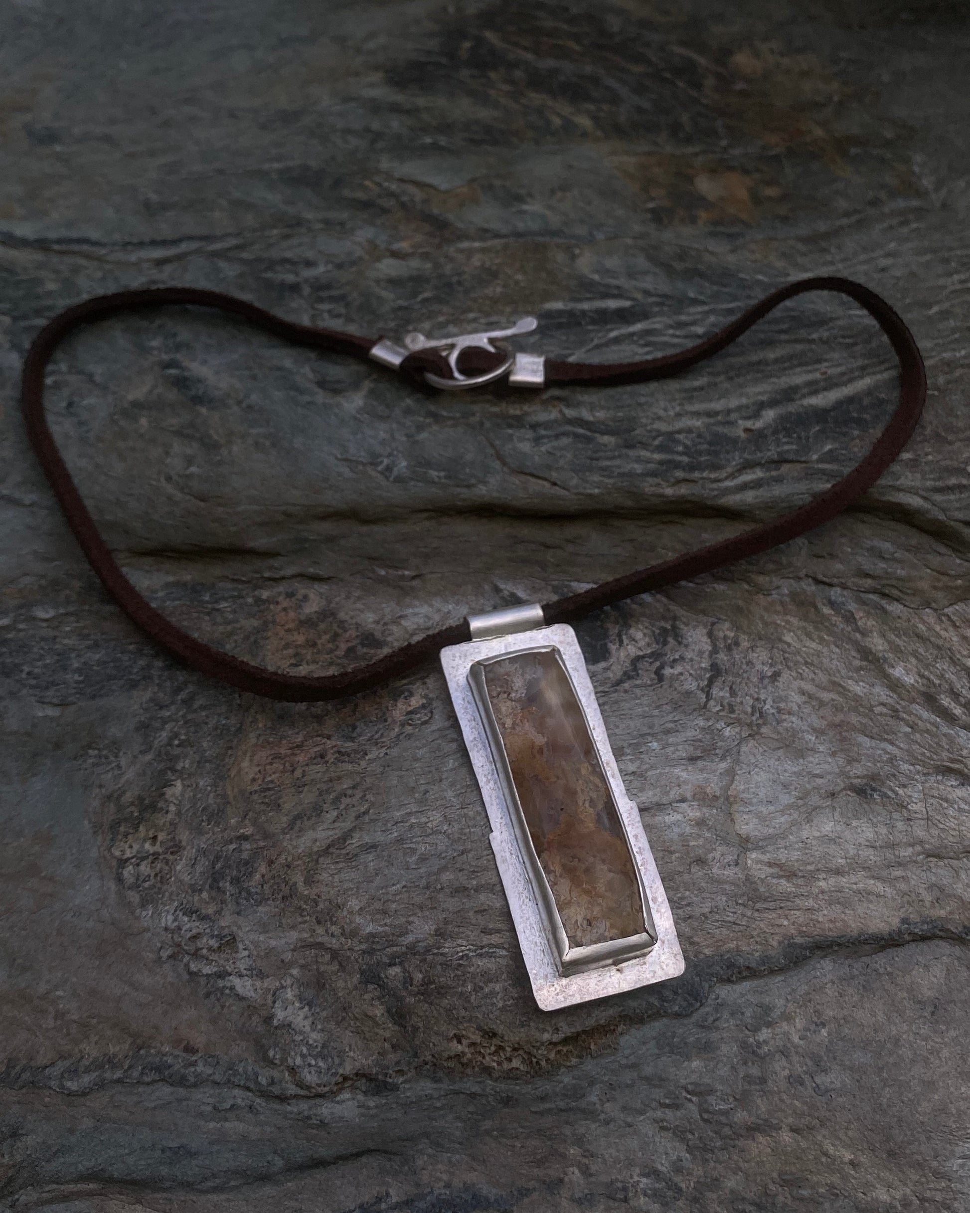 Rhyolite necklace