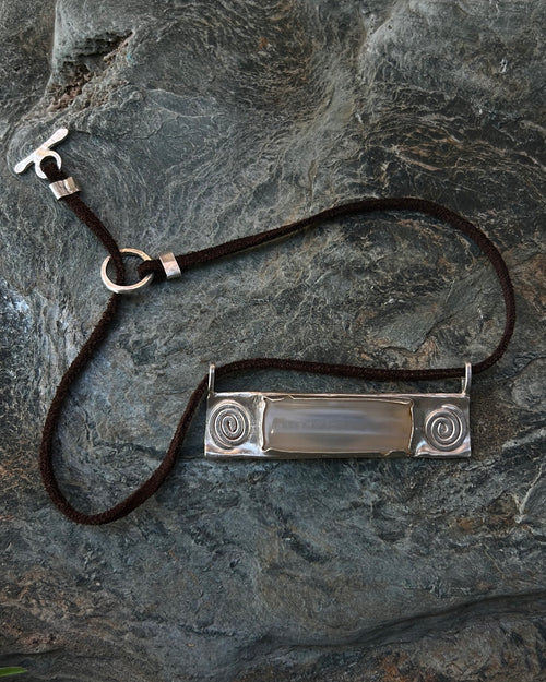 Chalcedony necklace